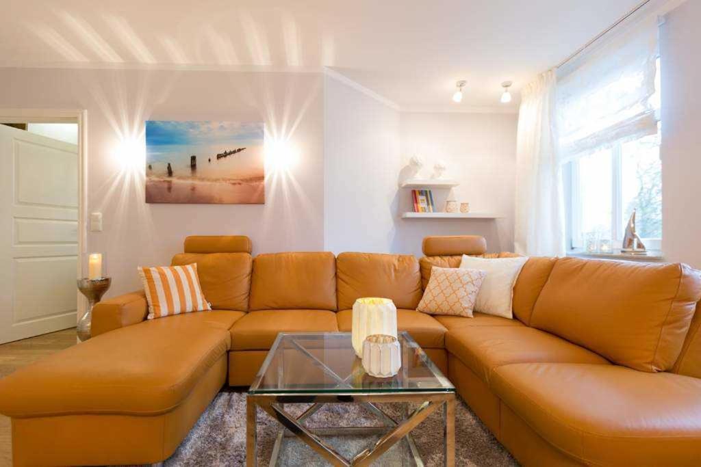 塞巴特黑灵斯多夫Haus Am Kurpark, App Ahlbeck公寓 外观 照片