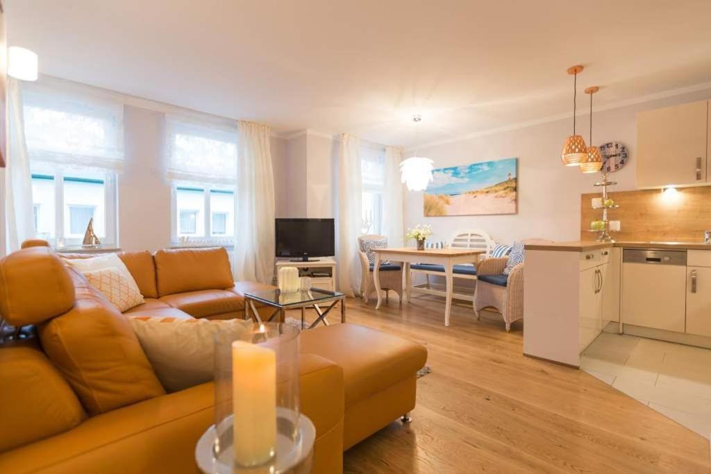 塞巴特黑灵斯多夫Haus Am Kurpark, App Ahlbeck公寓 外观 照片